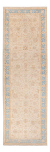 ツィーグラー絨毯 123x397cm - オリエンタル絨毯 - ランナー（廊下用ラグ） / ベージュ / 123 x 397 cm ランナー（廊下用ラグ）