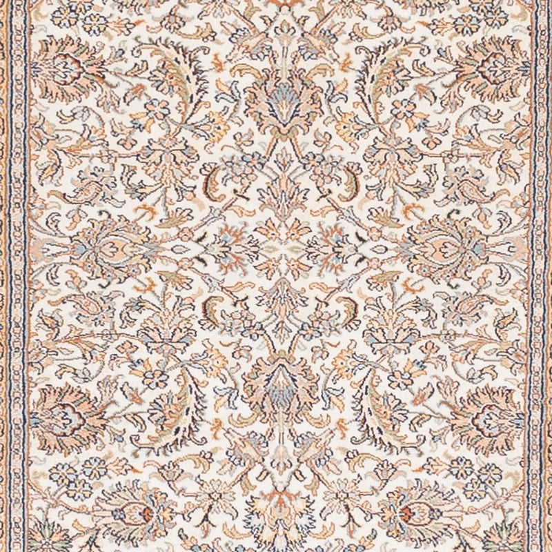 カシミールシルク 絨毯 447x98cm - オリエンタル絨毯
