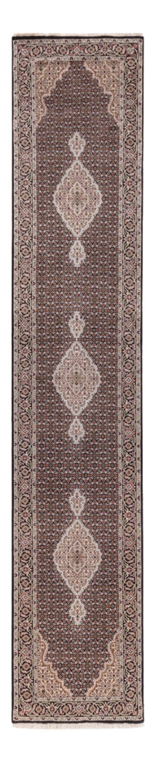 インド タブリーズ 絨毯 82x406cm - オリエンタル絨毯