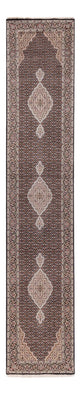 インド タブリーズ 絨毯 406x82cm - オリエンタル絨毯