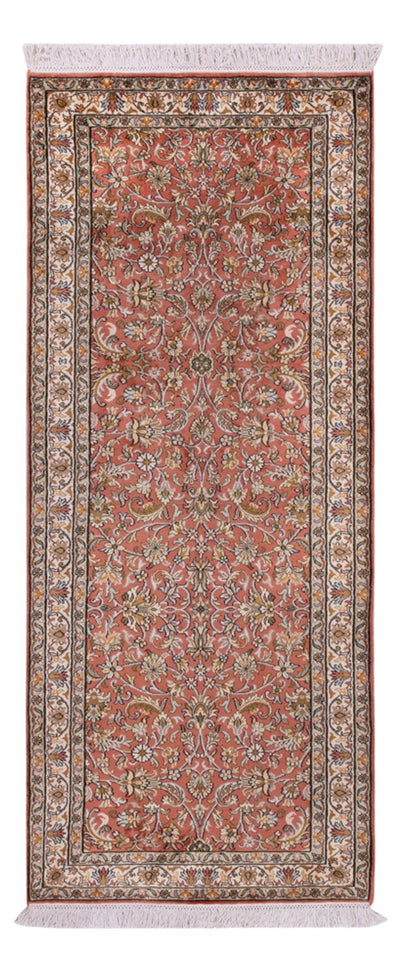 カシミールシルク 絨毯 78x188cm - オリエンタル絨毯