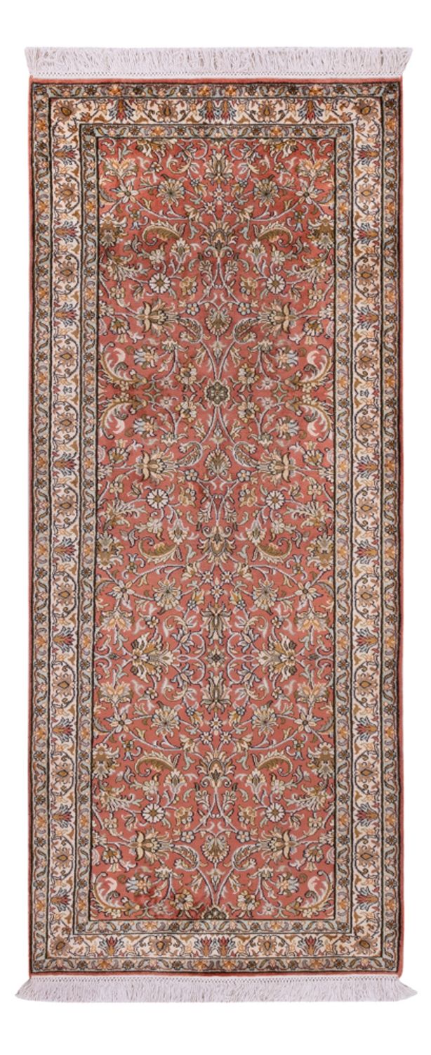 カシミールシルク 絨毯 188x78cm - オリエンタル絨毯