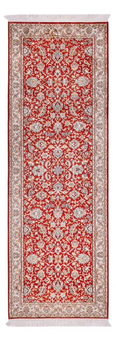カシミールシルク 絨毯 79x242cm - オリエンタル絨毯