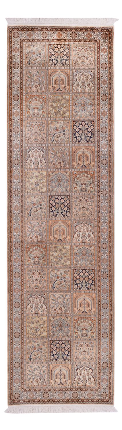 カシミールシルク 絨毯 305x81cm - オリエンタル絨毯