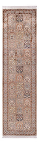 カシミールシルク 絨毯 307x81cm - オリエンタル絨毯