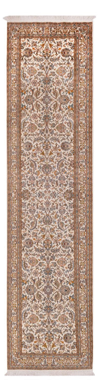 カシミールシルク 絨毯 76x325cm - オリエンタル絨毯 - ベージュ – product image