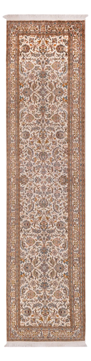 カシミールシルク 絨毯 325x76cm - オリエンタル絨毯