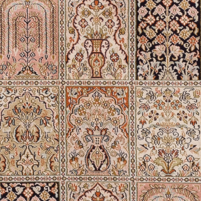 カシミールシルク 絨毯 310x81cm - オリエンタル絨毯