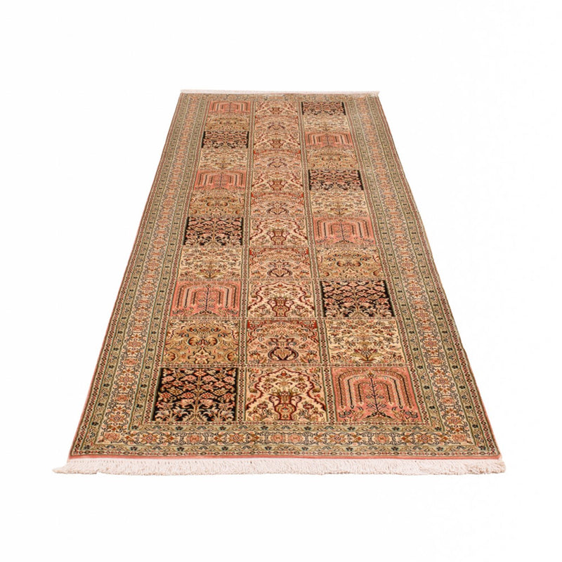 カシミールシルク 絨毯 310x81cm - オリエンタル絨毯
