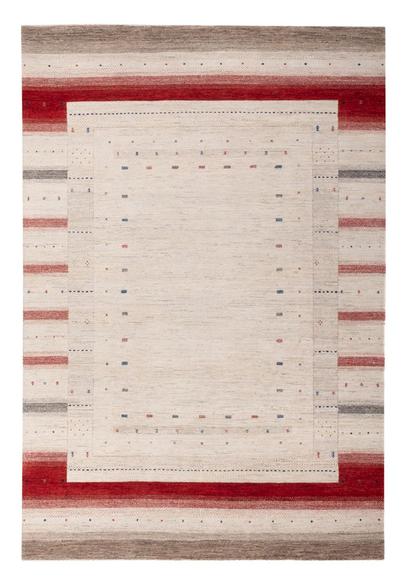インド ロリバフト 絨毯 306x202cm - ウールラグ