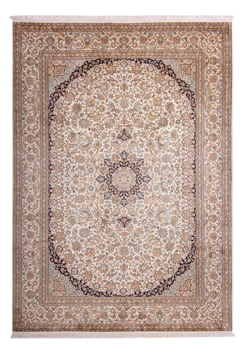 カシミールシルク 絨毯 309x217cm - オリエンタル絨毯