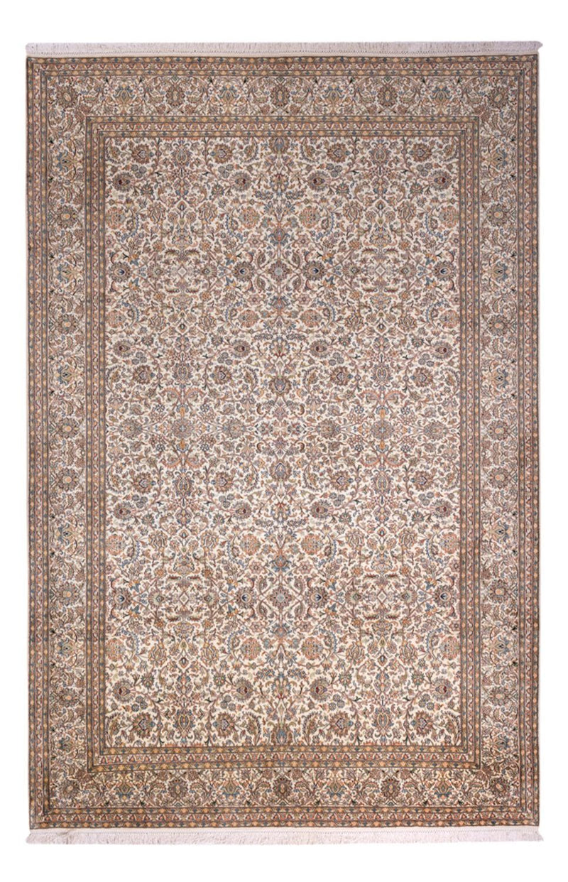カシミールシルク 絨毯 326x216cm - オリエンタル絨毯