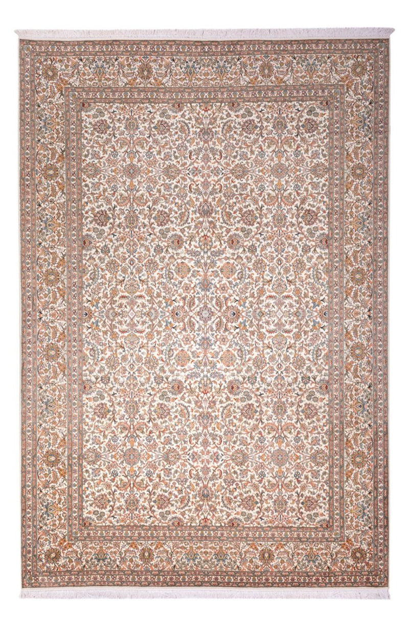 カシミールシルク 絨毯 318x216cm - オリエンタル絨毯