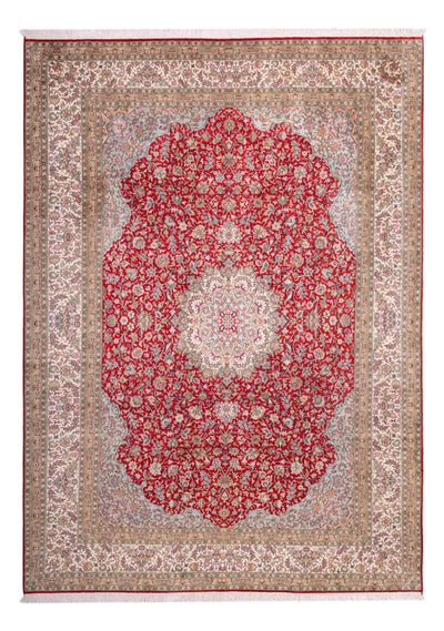 カシミールシルク 絨毯 220x303cm - オリエンタル絨毯