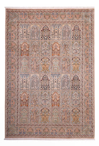 カシミールシルク 絨毯 317x221cm - オリエンタル絨毯 – product image