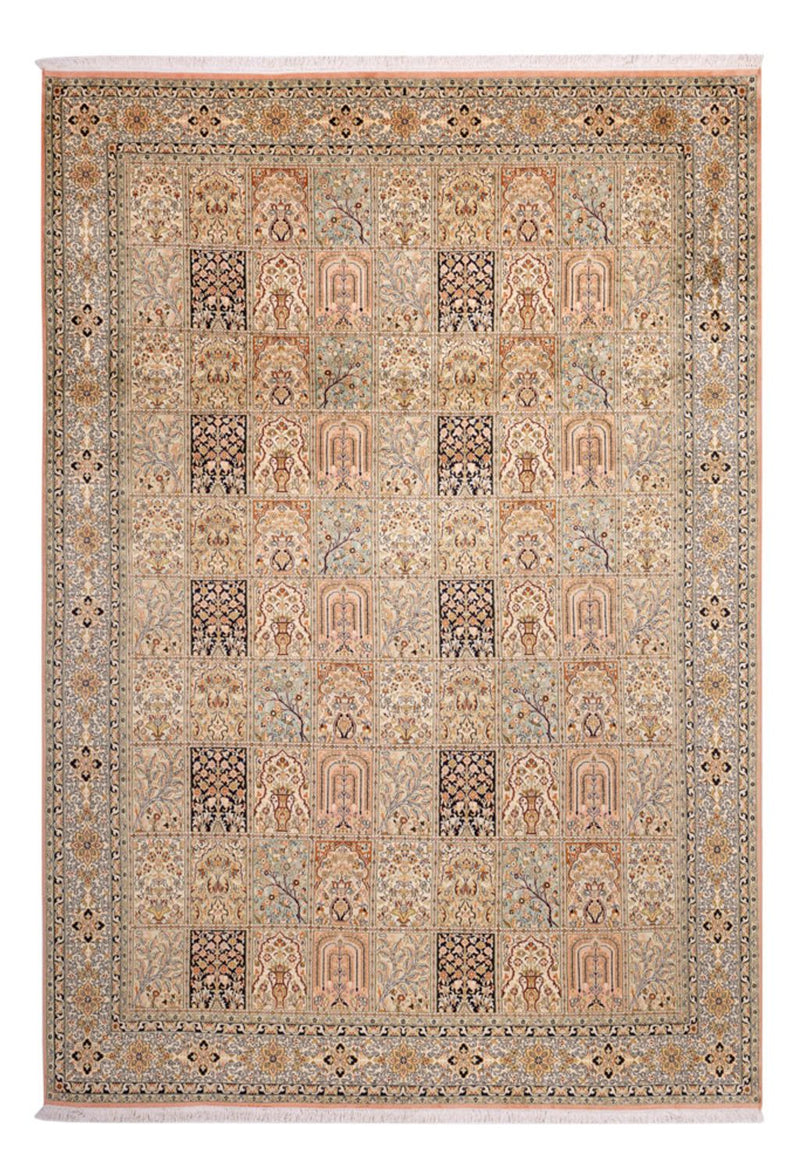 カシミールシルク 絨毯 316x220cm - オリエンタル絨毯