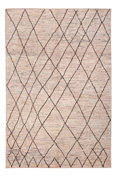 ベルベル絨毯 204x300cm - ウールラグ