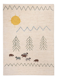 ベルベル絨毯 241x172cm - ウールラグ – product image
