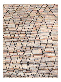 ベルベル絨毯 203x151cm - ウールラグ – product image