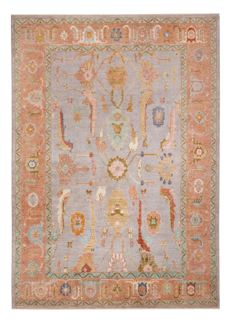ウシャク 絨毯 346x243cm - オリエンタル絨毯