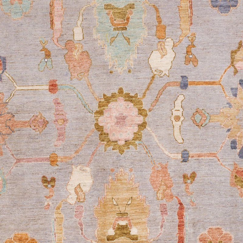ウシャク 絨毯 346x243cm - オリエンタル絨毯