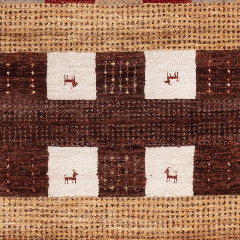 インド ロリバフト 絨毯 204x143cm - ウールラグ
