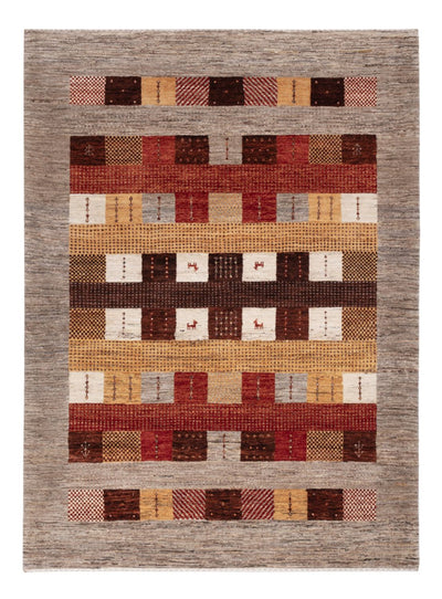 インド ロリバフト 絨毯 150x205cm - ウールラグ