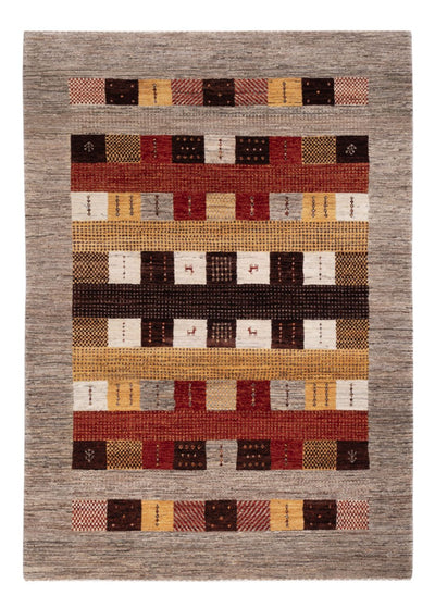 インド ロリバフト 絨毯 144x205cm - ウールラグ
