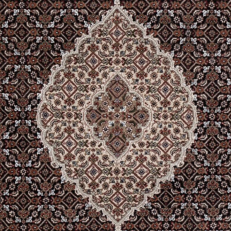 インド タブリーズ 絨毯 205x143cm - オリエンタル絨毯