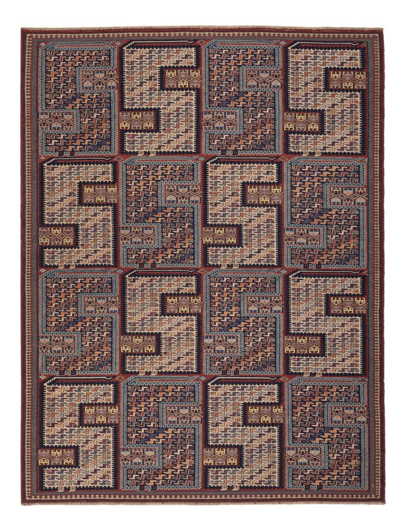 キリム アフガン 絨毯 209x166cm