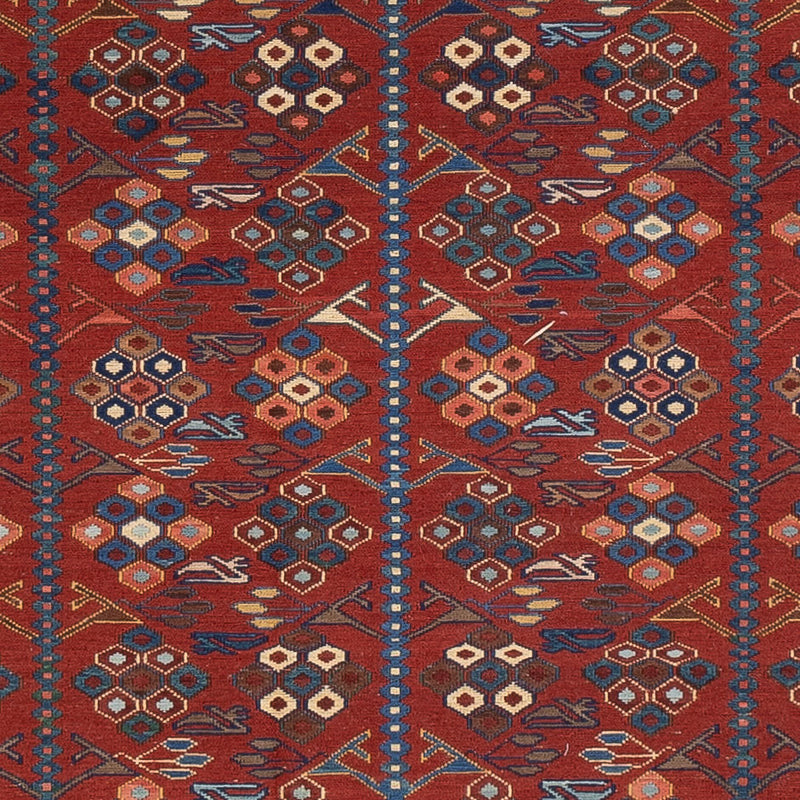 キリム アフガン 絨毯 228x175cm