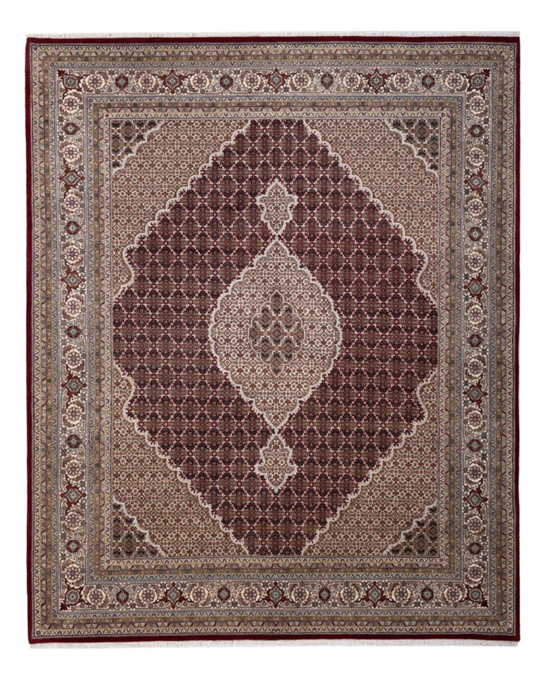 インド タブリーズ 絨毯 306x248cm - オリエンタル絨毯