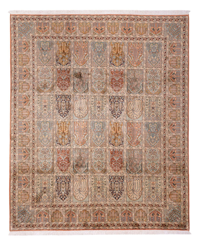 カシミールシルク 絨毯 307x250cm - オリエンタル絨毯