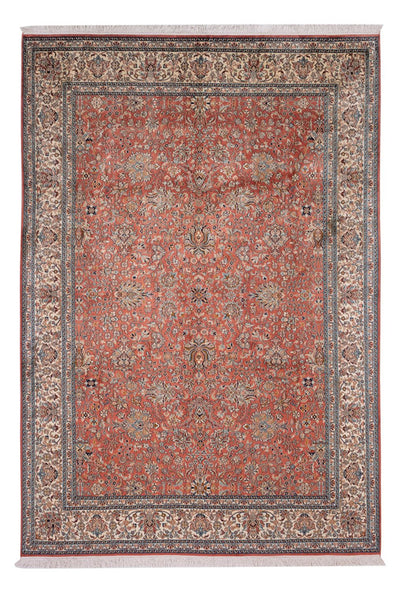 カシミールシルク 絨毯 184x268cm - オリエンタル絨毯