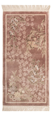 中国シルク 絨毯 123x62cm - オリエンタル絨毯 – product image