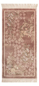 中国シルク 絨毯 123x62cm - オリエンタル絨毯