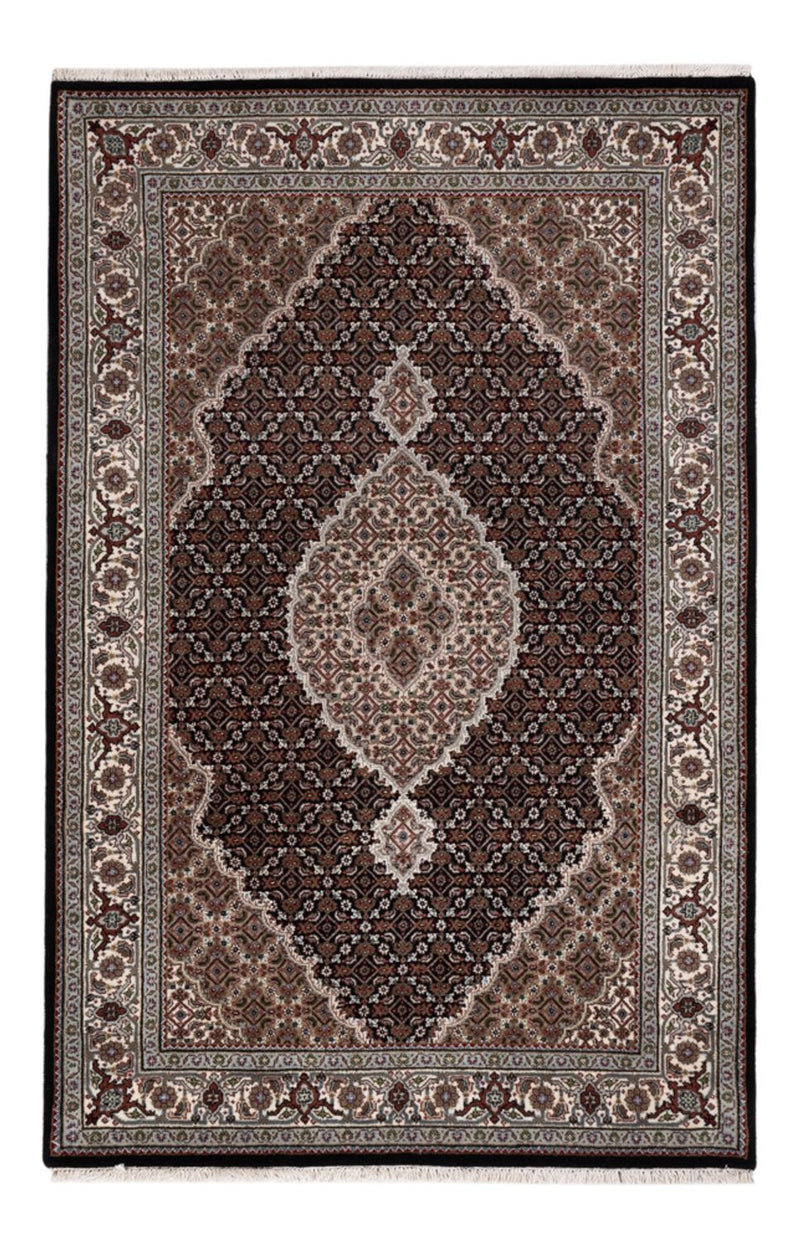 インド タブリーズ 絨毯 188x123cm - オリエンタル絨毯
