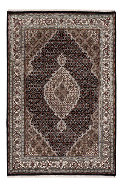 インド タブリーズ 絨毯 124x187cm - オリエンタル絨毯