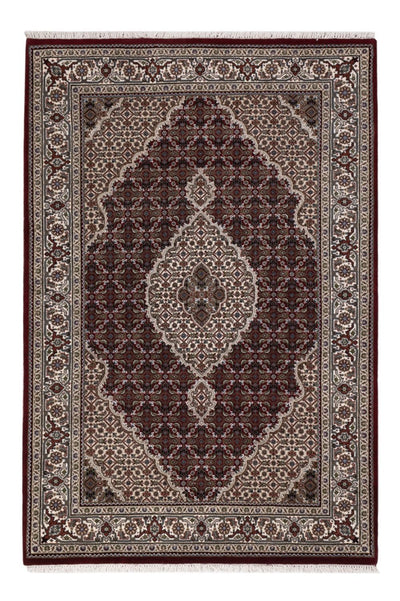 インド タブリーズ 絨毯 124x186cm - オリエンタル絨毯