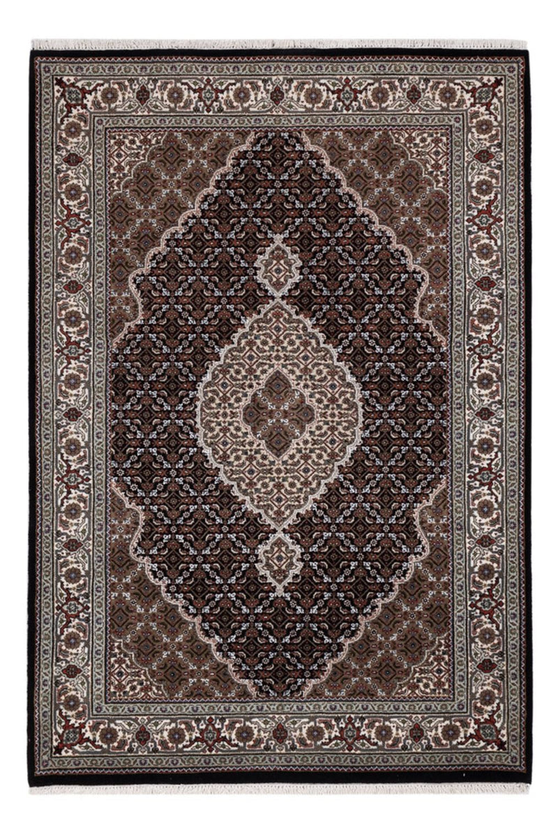 インド タブリーズ 絨毯 185x125cm - オリエンタル絨毯