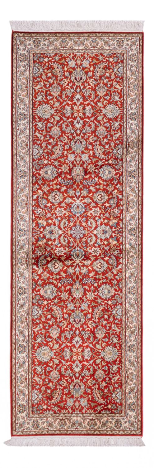 カシミールシルク 絨毯 241x76cm - オリエンタル絨毯