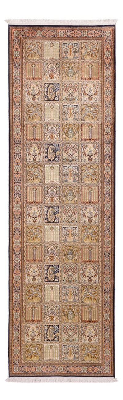 カシミールシルク 絨毯 77x280cm - オリエンタル絨毯