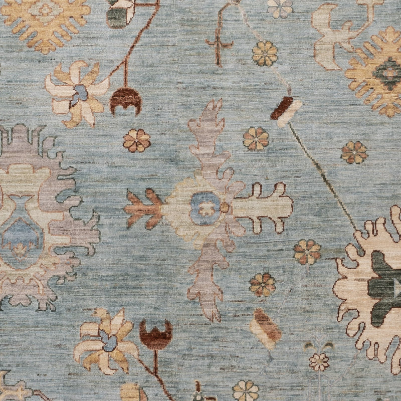 ウシャク 絨毯 296x200cm - オリエンタル絨毯