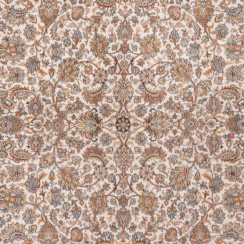 カシミールシルク 絨毯 349x247cm - オリエンタル絨毯