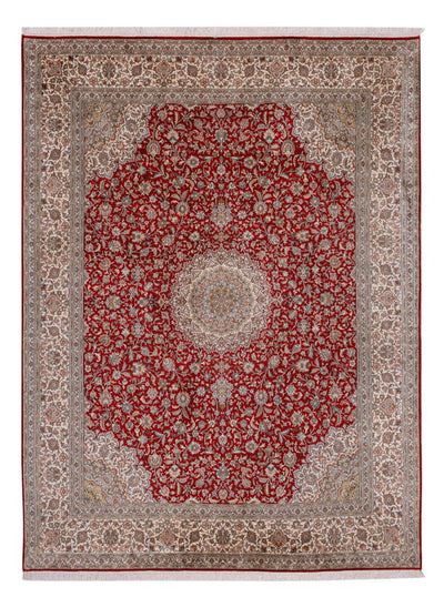 カシミールシルク 絨毯 244x327cm - オリエンタル絨毯