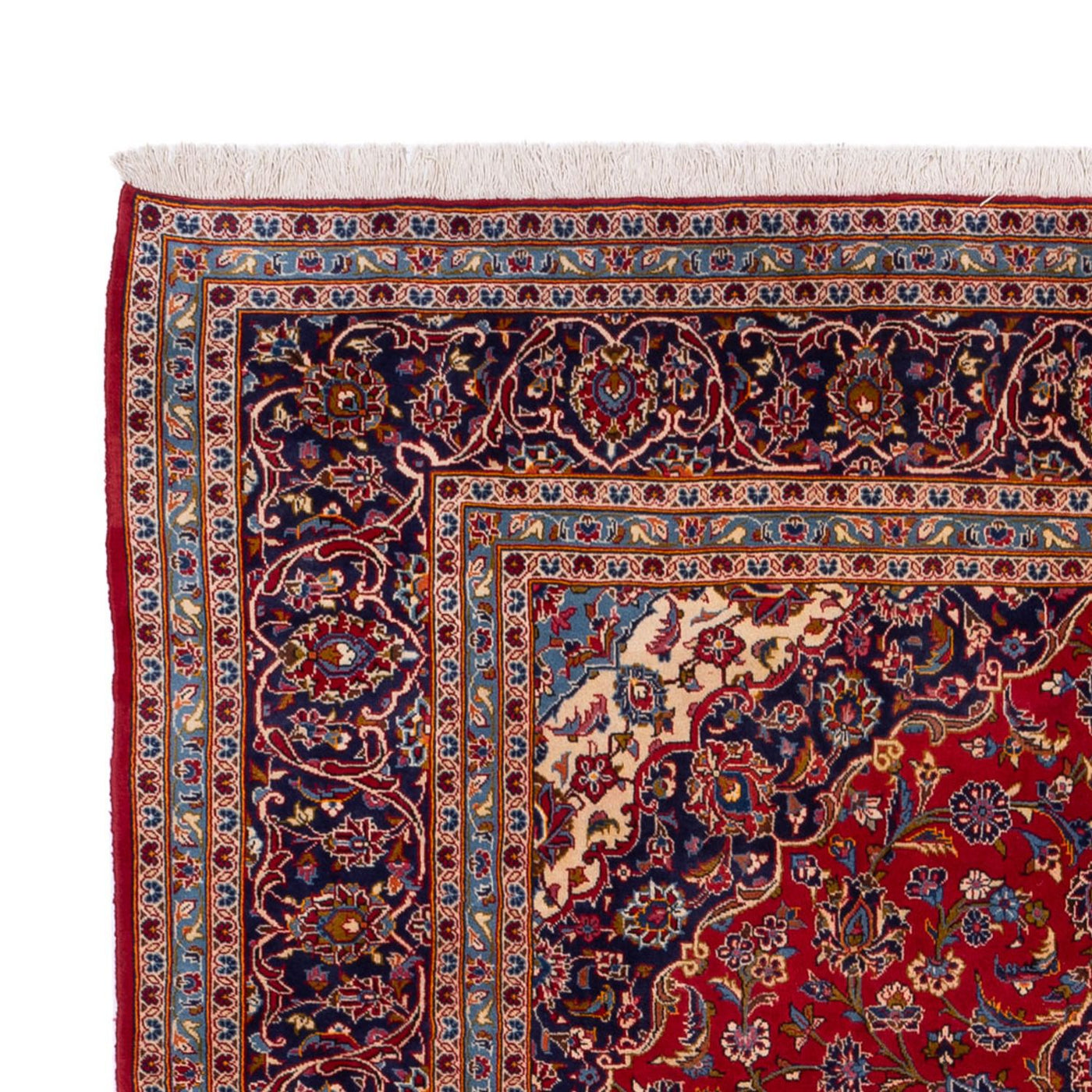 カシャーン 絨毯 373x252cm - ペルシャ絨毯
