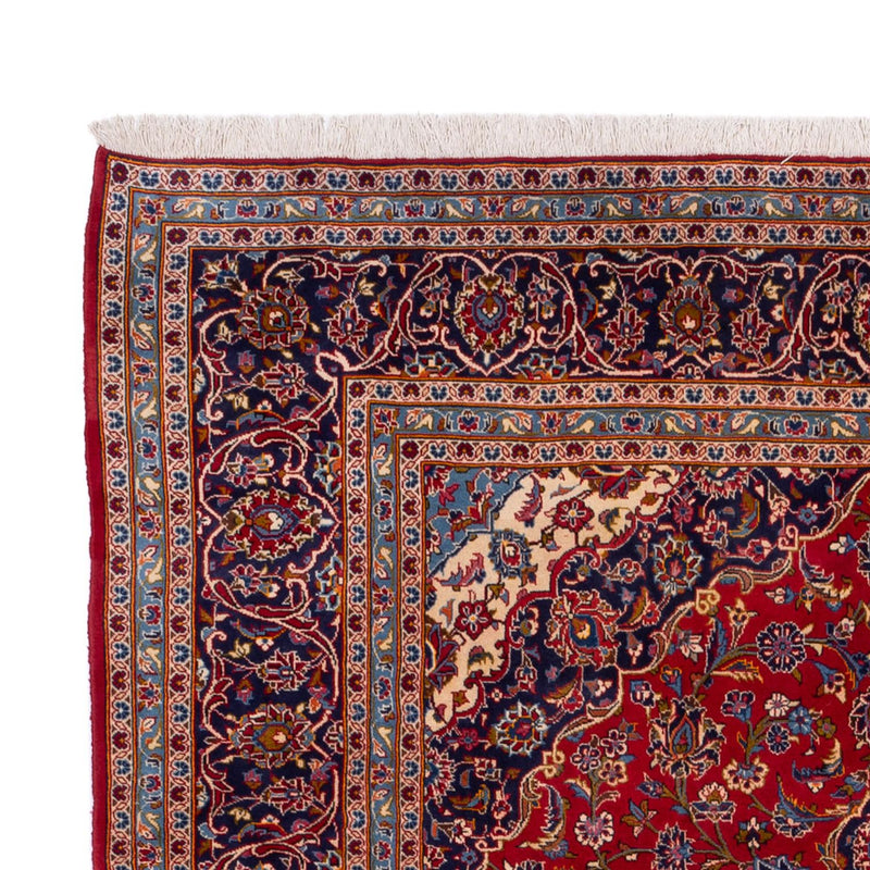 カシャーン 絨毯 373x252cm - ペルシャ絨毯