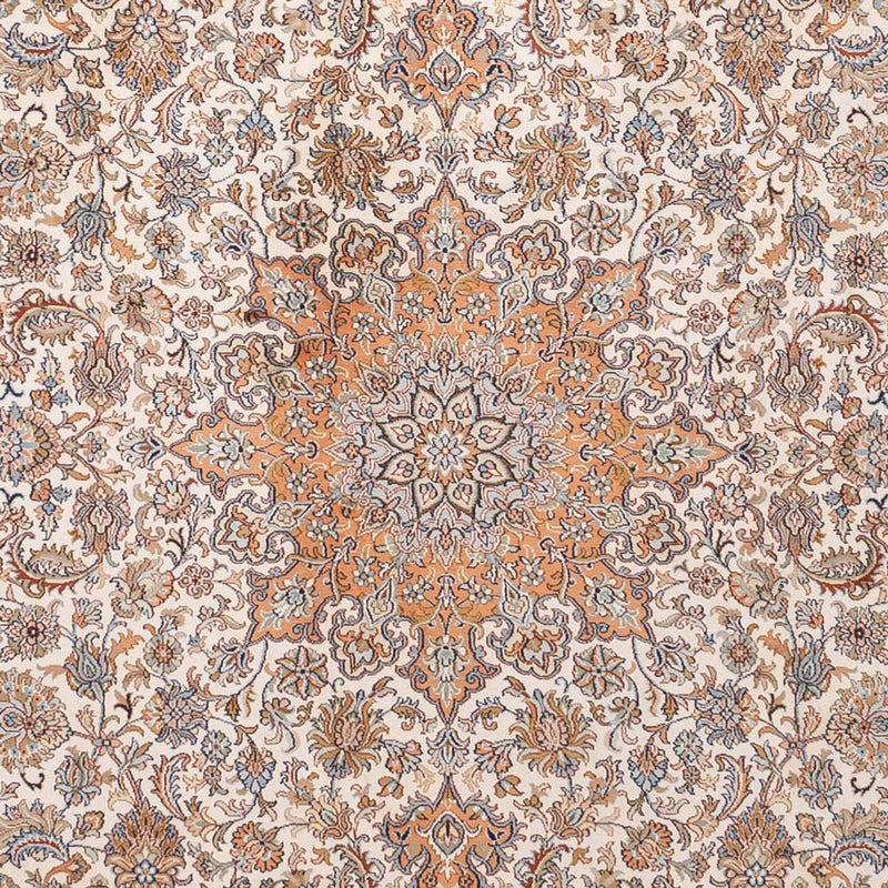 カシミールシルク 絨毯 347x247cm - オリエンタル絨毯
