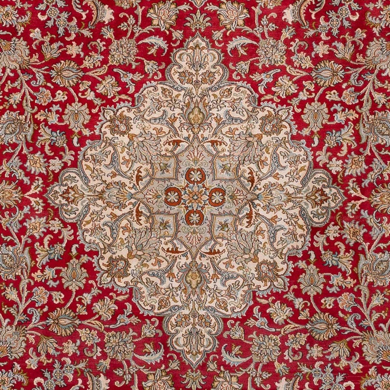 カシミールシルク 絨毯 339x244cm - オリエンタル絨毯