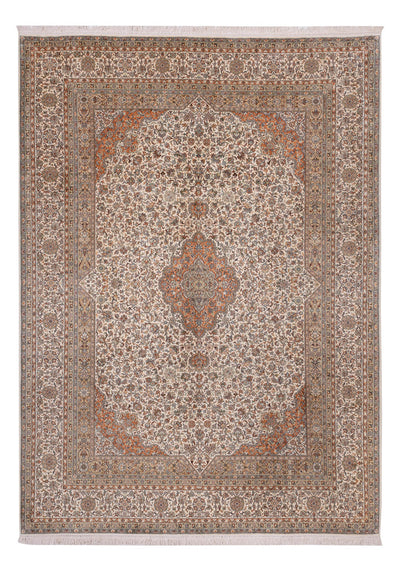カシミールシルク 絨毯 250x344cm - オリエンタル絨毯
